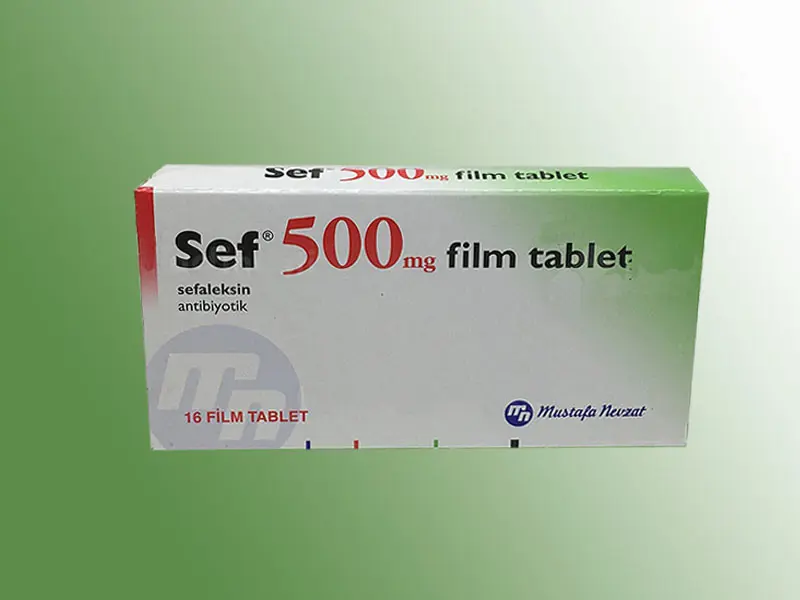 SEF 500 MG 16 TABLET kutu görseli