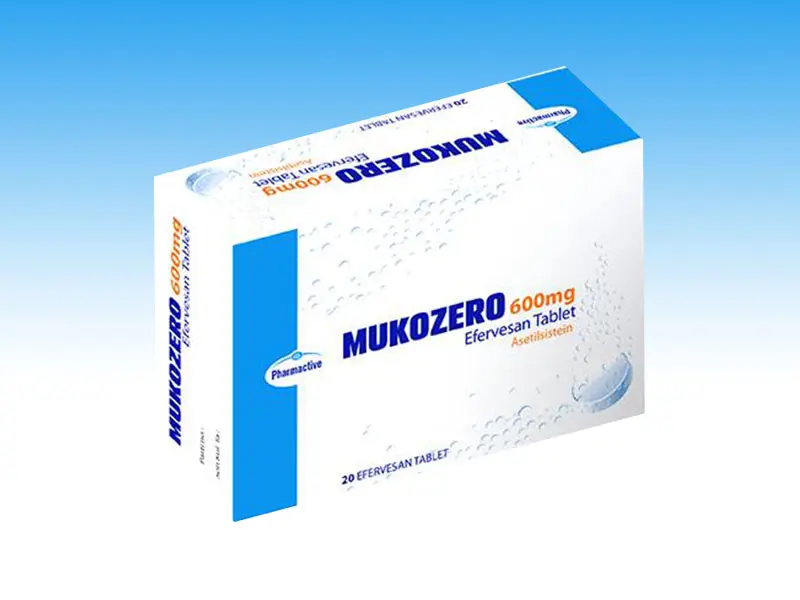 MUKOZERO 600 MG 20 EFERVESAN TABLET kutu görseli