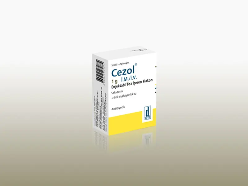 CEZOL IM/IV 1 GR 1 FLAKON kutu görseli