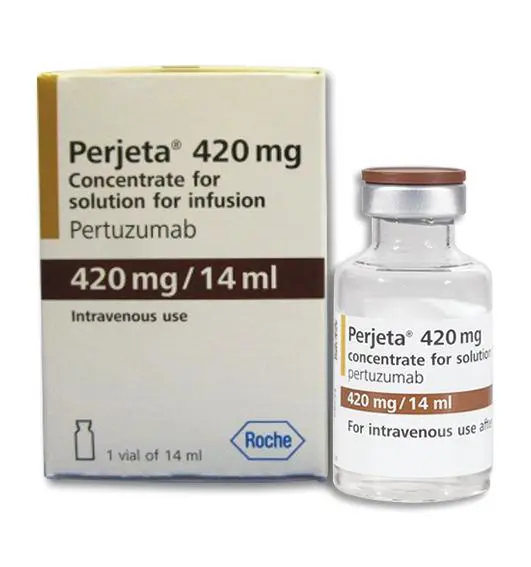 PERJETA 420 MG/14 ML IV KONSANTRE INFUZYON COZ. ICEREN 1 FLAKON kutu görseli