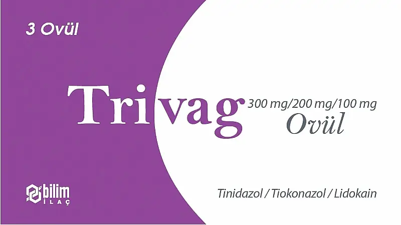 TRIVAG 300 MG / 200 MG / 100 MG OVUL (3 OVUL) kutu görseli