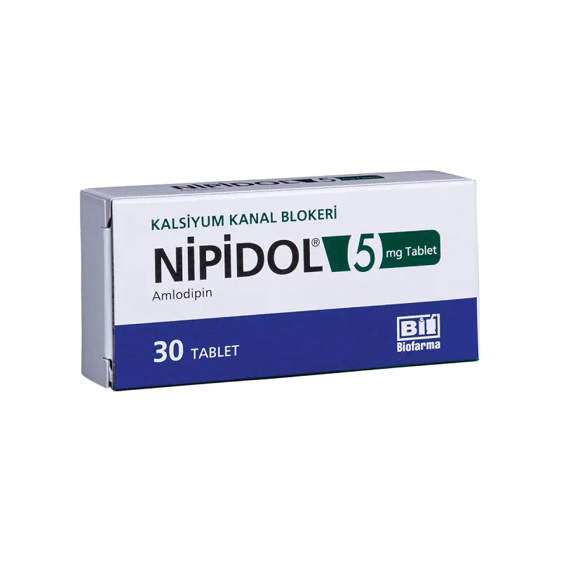 NIPIDOL 5 MG 30 TABLET kutu görseli