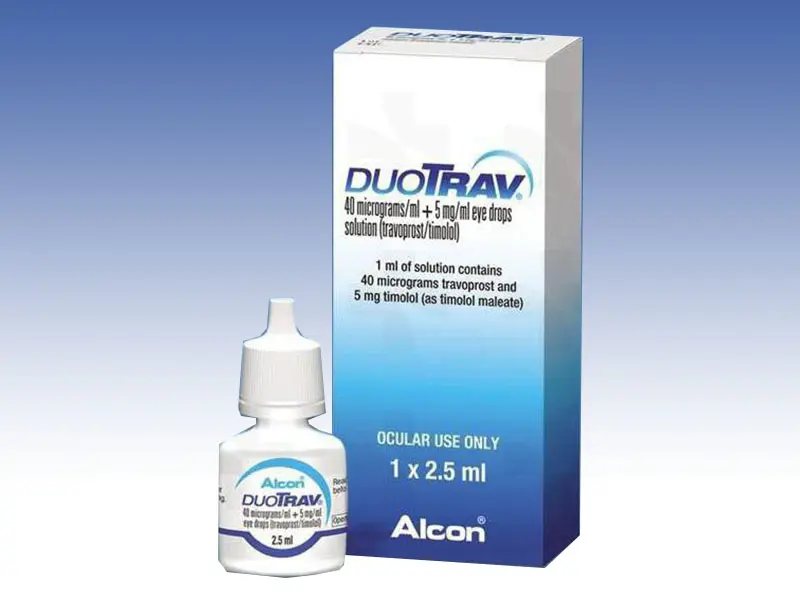 DUOTRAV OFTALMIK SOLUSYON 2,5 ML kutu görseli