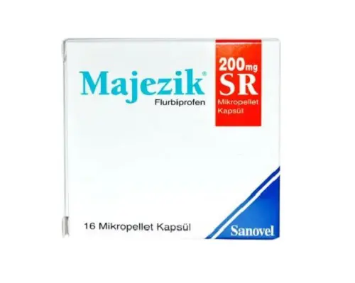 MAJEZIK 200 MG SR MIKROPELLET 16 KAPSUL kutu görseli