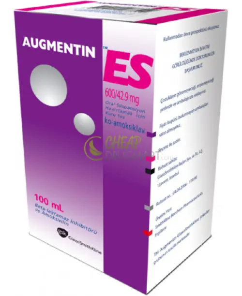 AUGMENTIN ES 600/42,9 MG 100 ML SUSPANSIYON kutu görseli