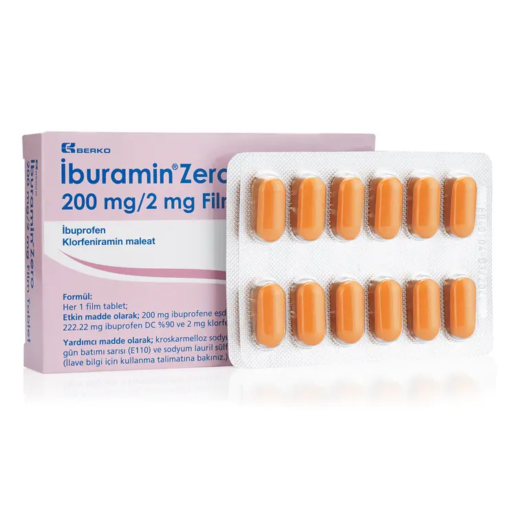 IBURAMIN ZERO 24 FILM TABLET kutu görseli