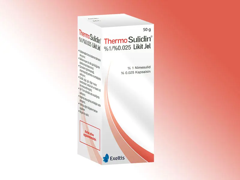 THERMO SULIDIN %1 + %0,025 LIKIT JEL 50 GR kutu görseli