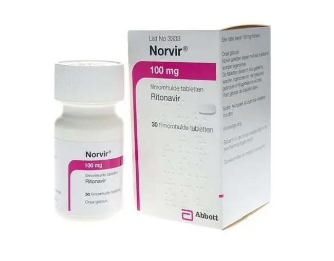 NORVIR 100 MG 30 FILM TABLET kutu görseli