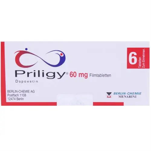 PRILIGY 60 MG 6 FILM KAPLI TABLET kutu görseli