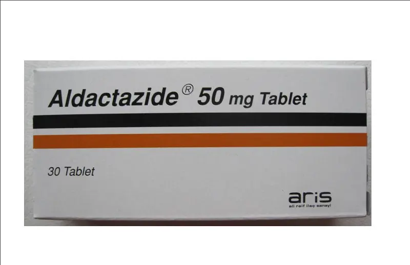 ALDACTAZIDE 50 MG 30 TABLET kutu görseli