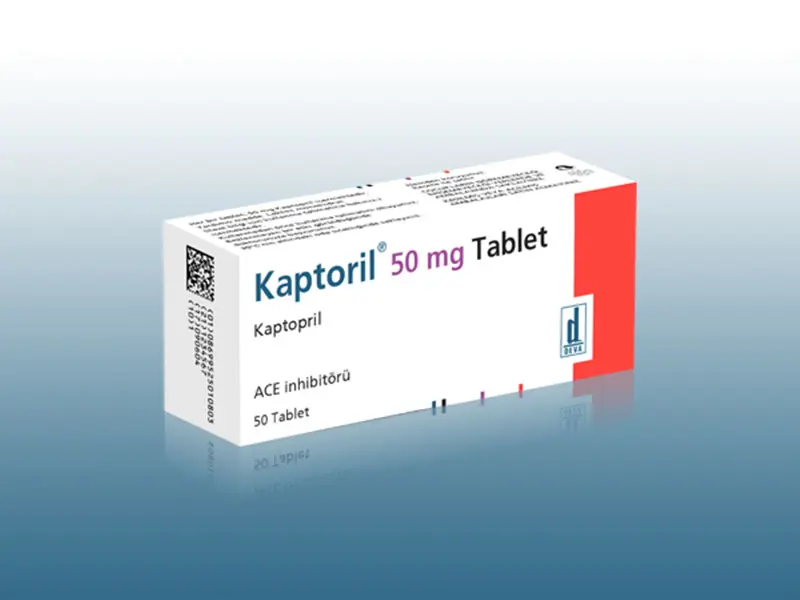 KAPTORIL 50 MG 50 TABLET kutu görseli