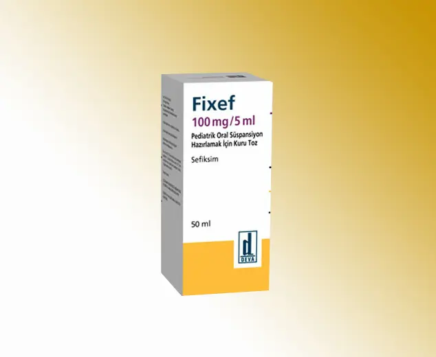 FIXEF 100 MG/5 ML PEDIATRIK ORAL SUSPANSIYON 50 ML görseli 2