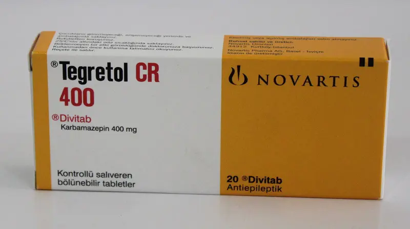 TEGRETOL CR 400 MG 20 TABLET kutu görseli