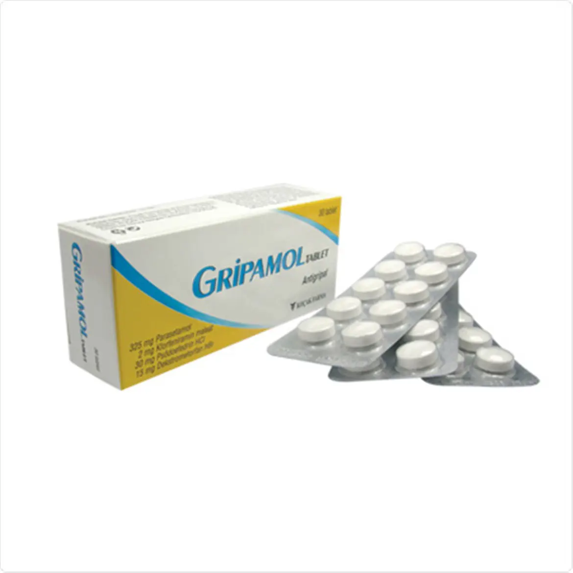 GRIPAMOL TABLET kutu görseli