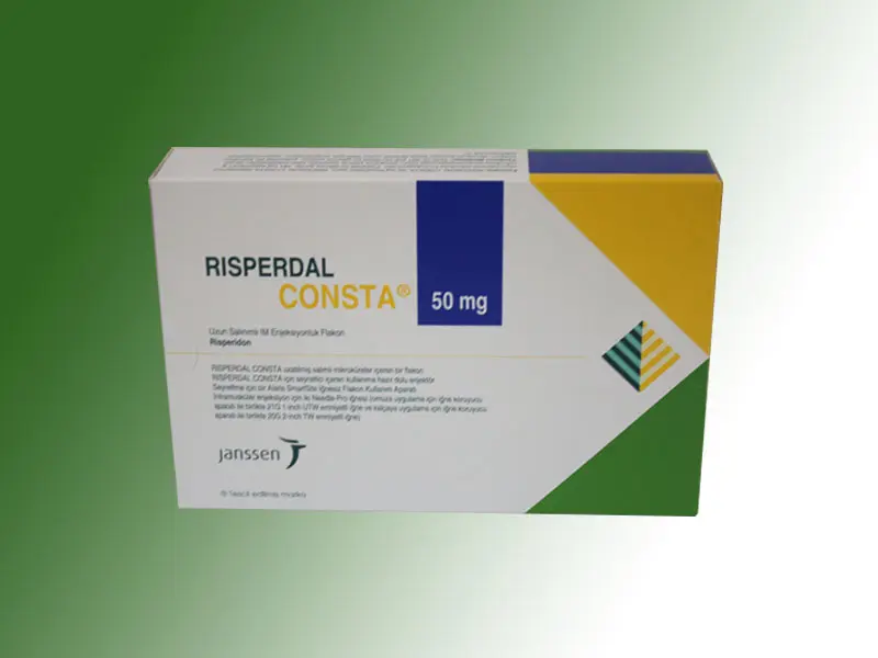 RISPERDAL CONSTA 50 MG IM ENJEKSIYONLUK UZATILMIS SALIMLI SUSPANSIYON kutu görseli