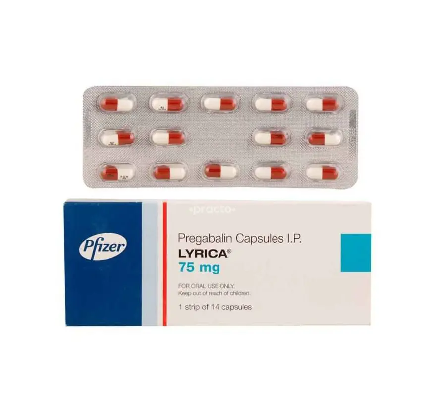 LYRICA 75 MG 14 KAPSUL kutu görseli