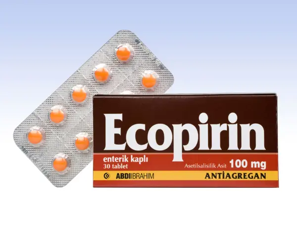 ECOPIRIN 100 MG 30 ENTERIK KAPLI TABLET kutu görseli