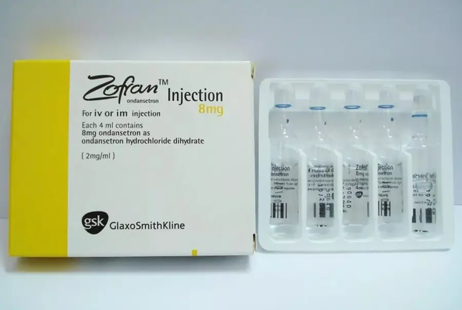 ZOFRAN 8 mg/4 ml Ampul kutu görseli