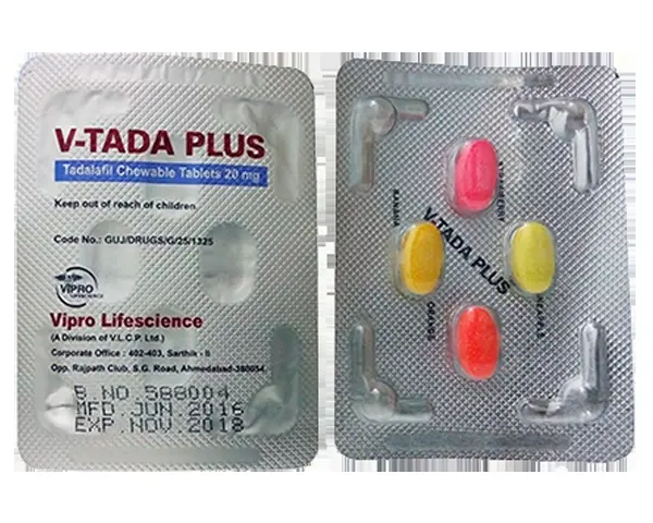 TADA PLUS 30/20 mg 4 Tablet kutu görseli