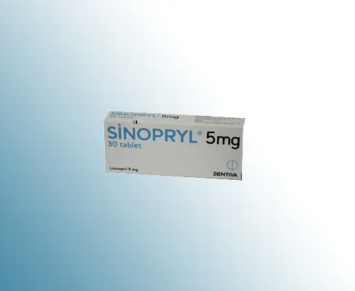 SINOPRYL 5 MG 30 TABLET kutu görseli