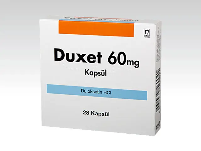 DUXET 60 MG GASTRO-REZISTAN SERT KAPSUL (28 KAPSUL) kutu görseli