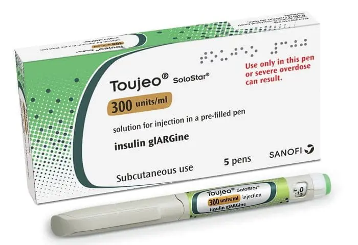 TOUJEO 300 U/ML (1,5 ML) SOLOSTAR SC ENJEKSIYONLUK COZELTI ICEREN KULLANIMA HAZIR ENJEKSIYON KALEMI (5 KALEM) kutu görseli