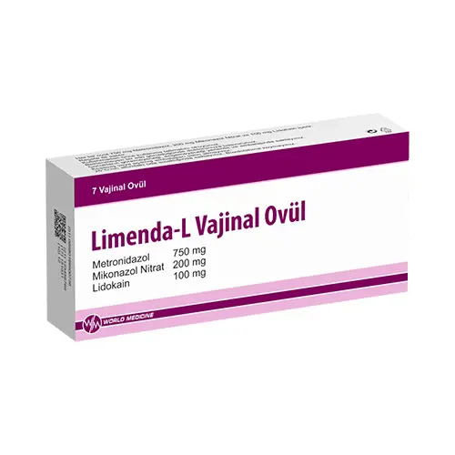 LIMENDA-L VAJINAL 7 OVUL kutu görseli
