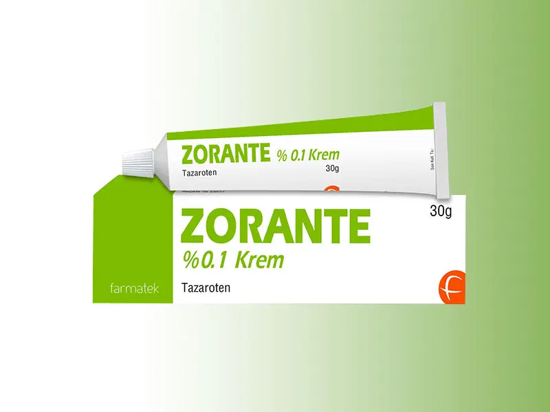 ZORANTE %0,1 KREM (60 G/ KUTU) kutu görseli