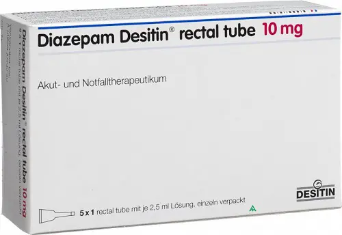 DIAZEPAM DESITIN REC 10 MG 5 REKTAL TUP kutu görseli
