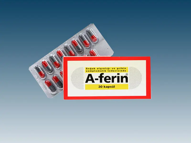 A-FERIN 300 MG 30 KAPSUL kutu görseli