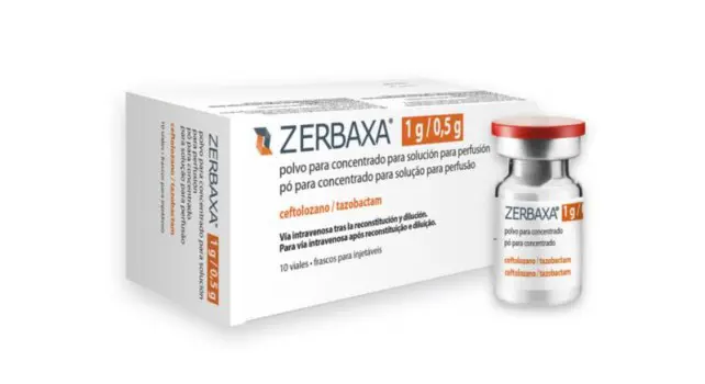 ZERBAXA 1G/0,5G INF. KONS. COZ. HAZIRLAMAK ICIN TOZ ICEREN 10 FLAKON kutu görseli