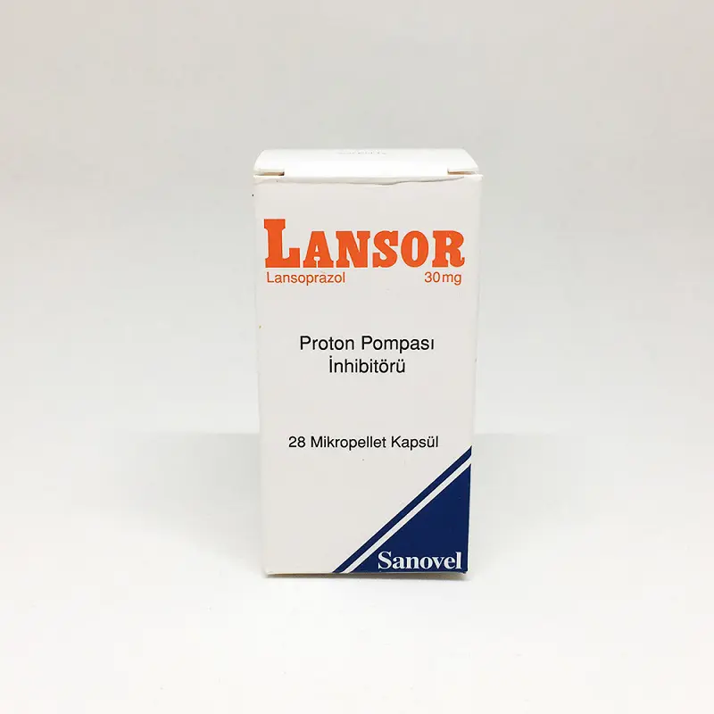 LANSOR 30 MG 14 KAPSUL kutu görseli