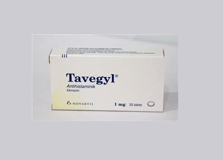 TAVEGYL 1 MG 20 TABLET kutu görseli
