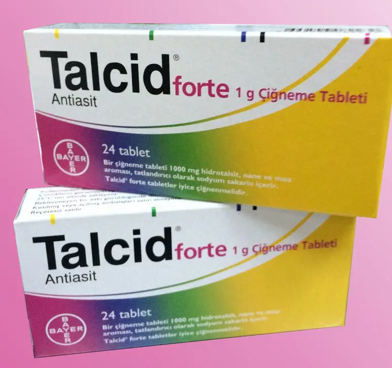 TALCID FORTE 1 GR 24 CIG.TABLETI kutu görseli