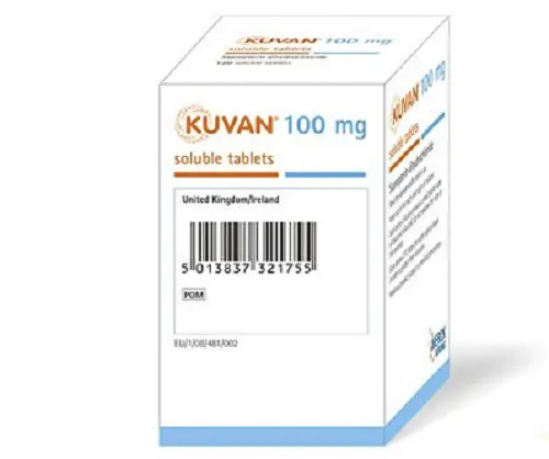 KUVAN 100 MG COZUNEBILIR 30 TABLET kutu görseli