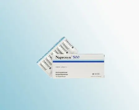 NAPROSYN 500 MG 10 SUPOZITUAR kutu görseli