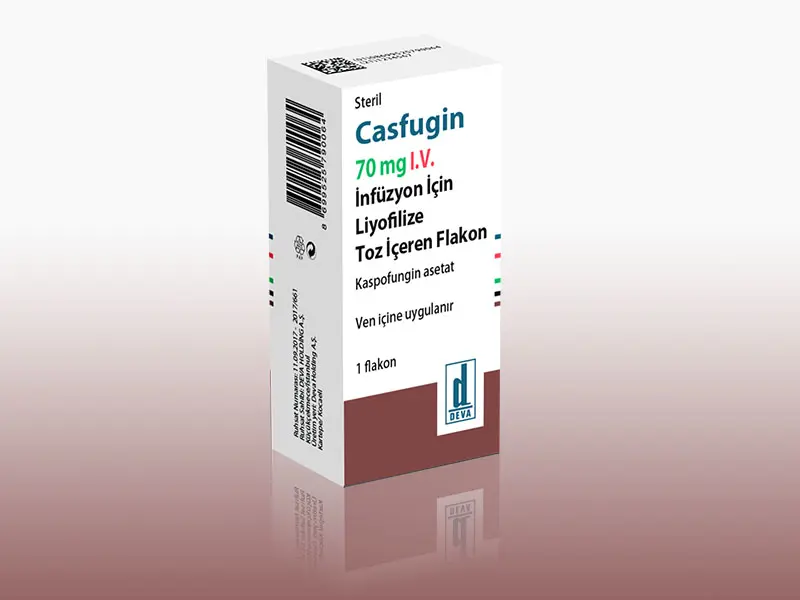 CASFUGIN 70 mg Flakon kutu görseli