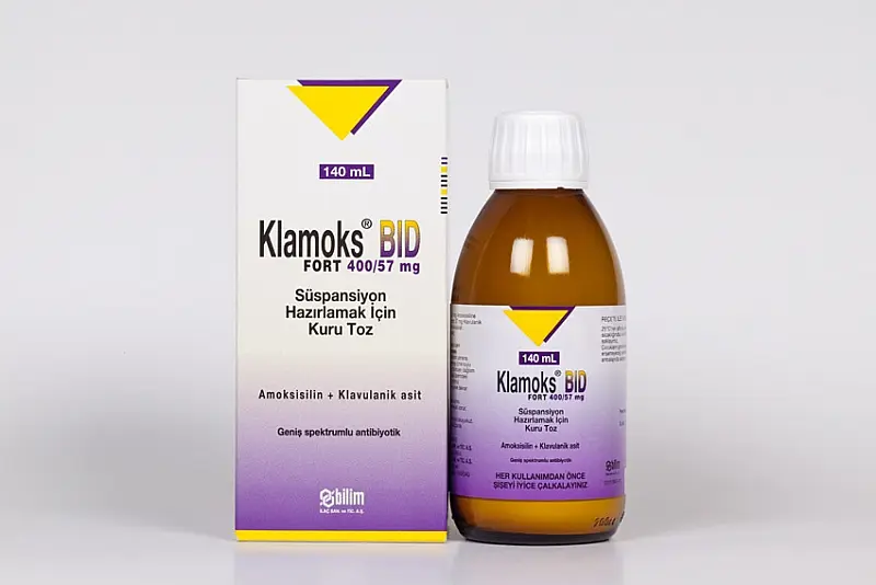 KLAMOKS BID FORT 70 ML SUSPANSIYON görseli 2