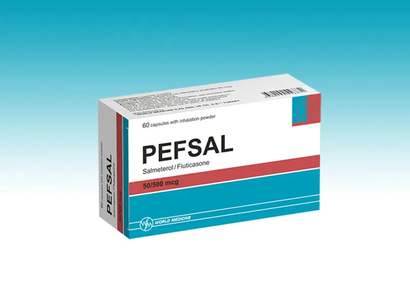 PEFSAL 50 MCG/500 MCG INHALER KAPSUL(60 KAPSUL) kutu görseli