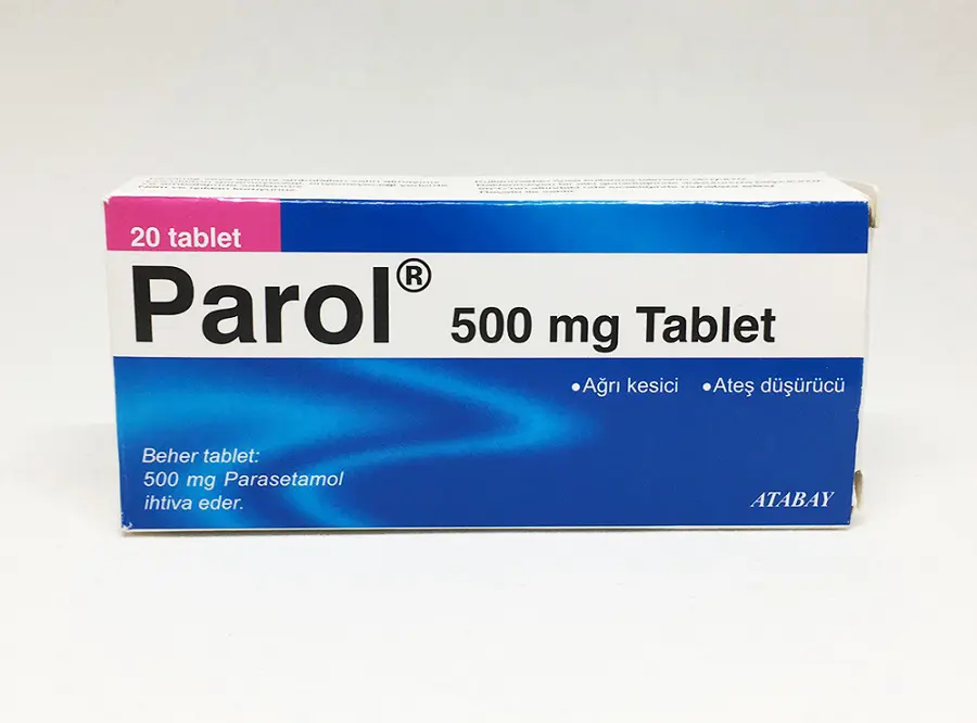 PAROL 500 MG 30 TABLET kutu görseli