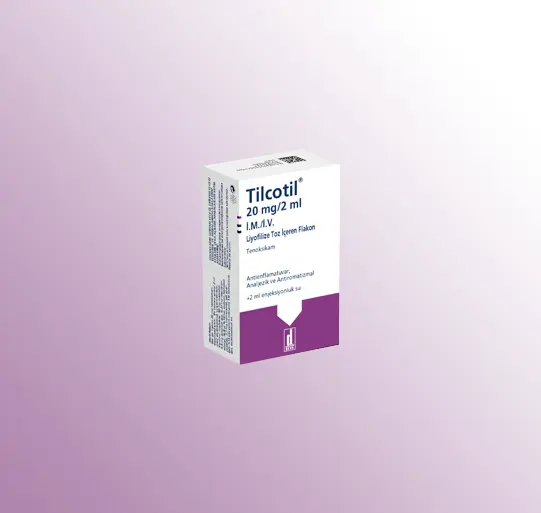 TILCOTIL 20 MG 1 FLAKON kutu görseli