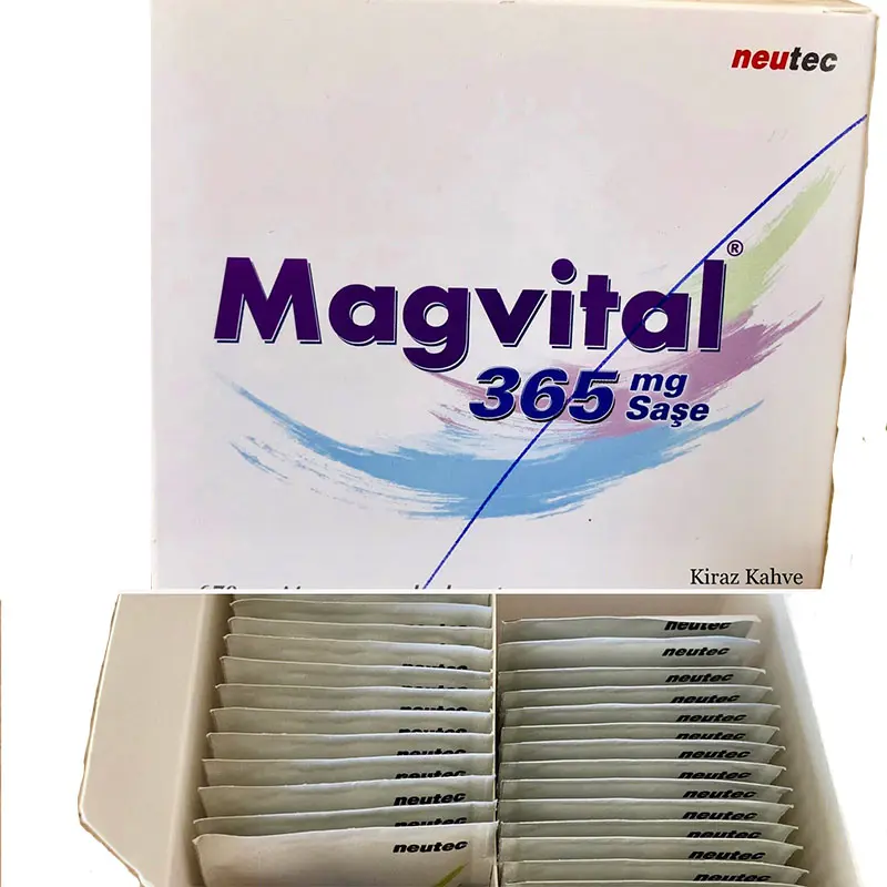 MAGVITAL 365 MG GRANUL ICEREN SASE (30 SASE) kutu görseli