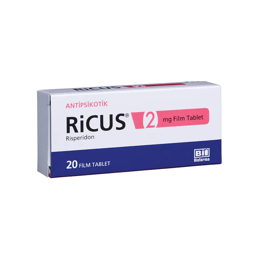 RICUS 2 MG 20 FILM KAPLI TABLET kutu görseli