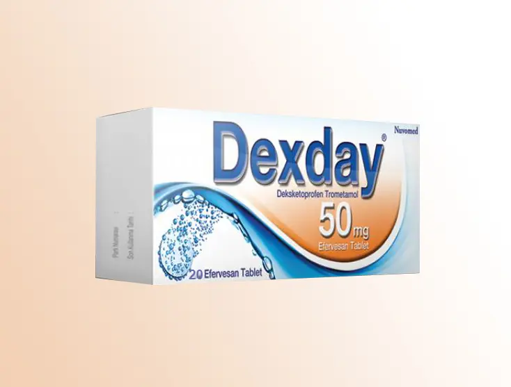 DEXDAY 50 MG 30 EFERVESAN TABLET kutu görseli
