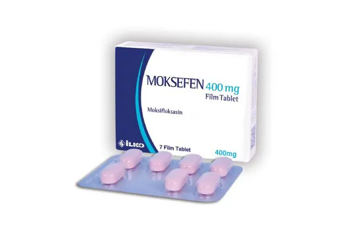 MOKSEFEN 400 MG 7 FILM TABLET kutu görseli
