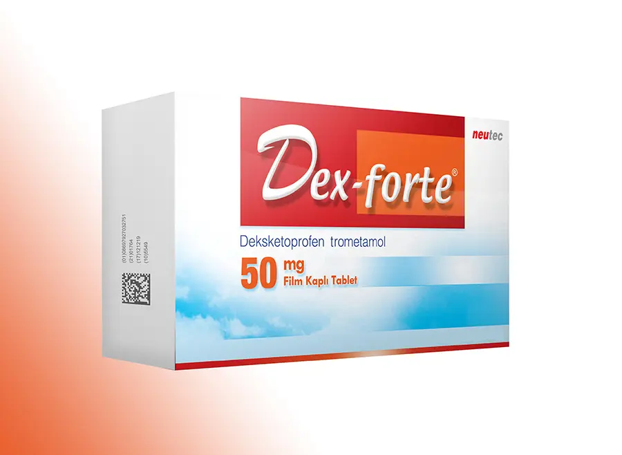 DEX-FORTE 50 MG 30 FILM TABLET kutu görseli
