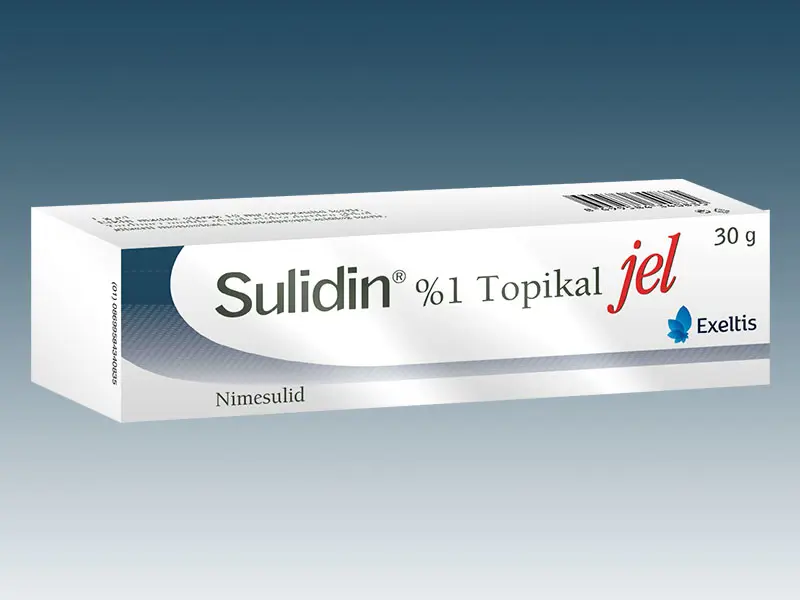 SULIDIN JEL % 1 30 GR TOPIKAL JEL kutu görseli