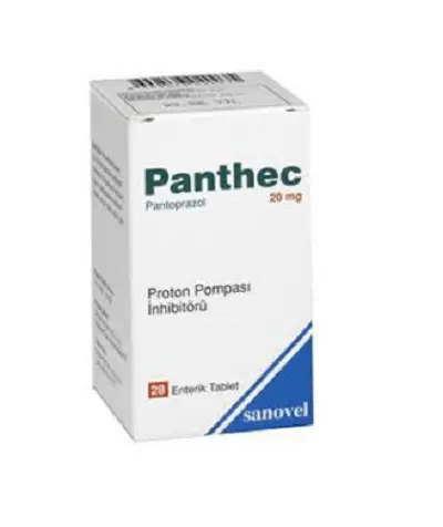 PANTHEC 20 MG 28 ENT.TABLET kutu görseli