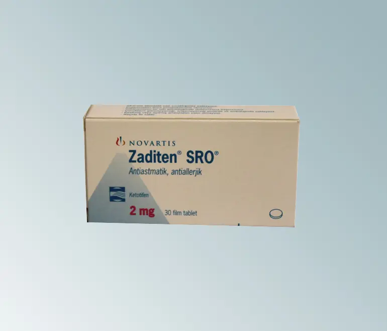 ZADITEN SRO 2 MG 30 FILM TABLET kutu görseli