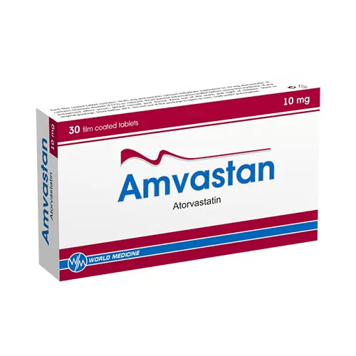AMVASTAN 10 mg Tablet kutu görseli